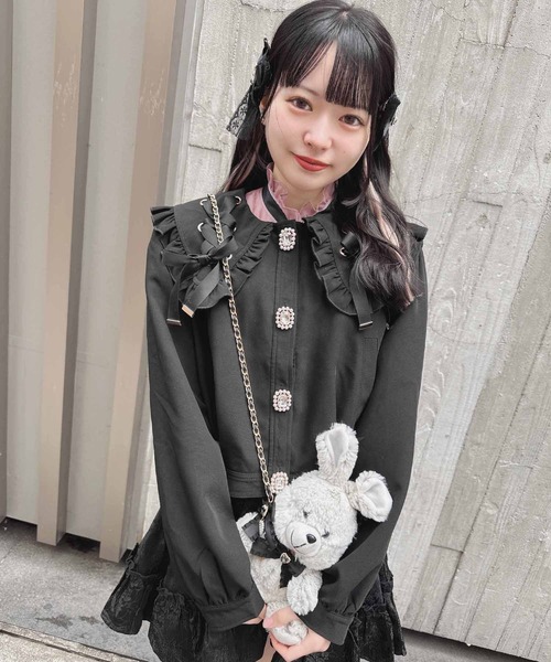 「ROJITA」 ジャケット FREE ピンク レディース_画像3