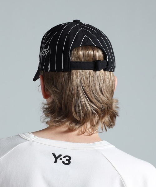 Y-3 キャップ 帽子 PINSTRIPE CAP メンズ レディース : ZOZOTOWN Yahoo
