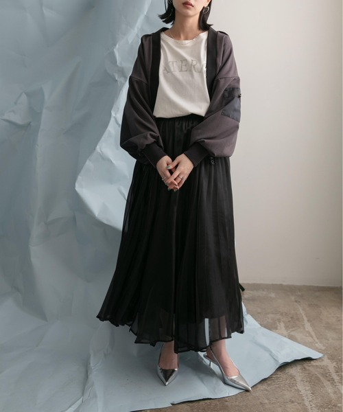 「Eimee Law」 ブルゾン 38 ダークグレー レディースの画像