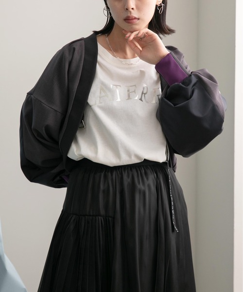 「Eimee Law」 ブルゾン 38 ダークグレー レディースの画像