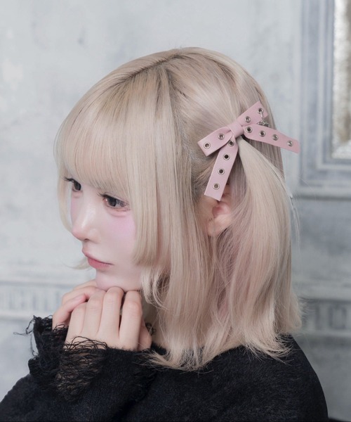 mine by LAFARY ヘアクリップ ハトメリボン : ZOZOTOWN Yahoo!店