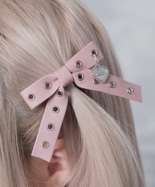 mine by LAFARY ヘアクリップ ハトメリボン : ZOZOTOWN Yahoo!店