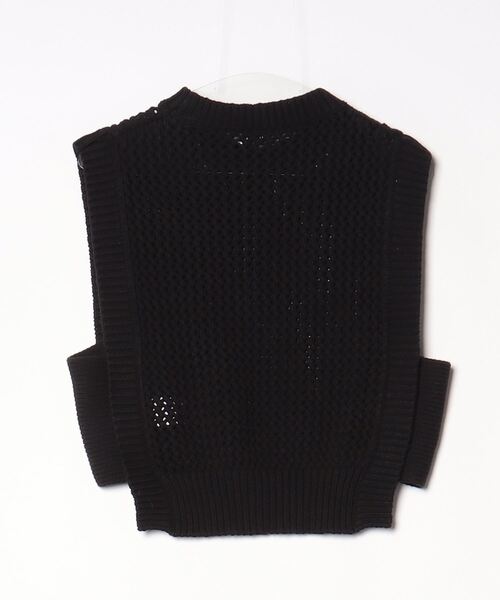 新品タグ付きHYKE ブラック ノースリーブニット HYKE（ハイク） ノースリーブニット - ブラック レディース : ZOZOTOWN