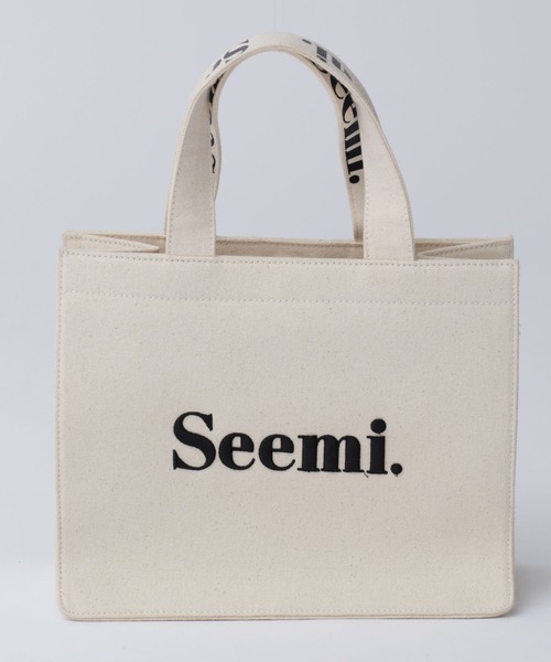 「Seemi. byNICECLAUP」 ハンドバッグ FREE ベージュ レディース_画像7