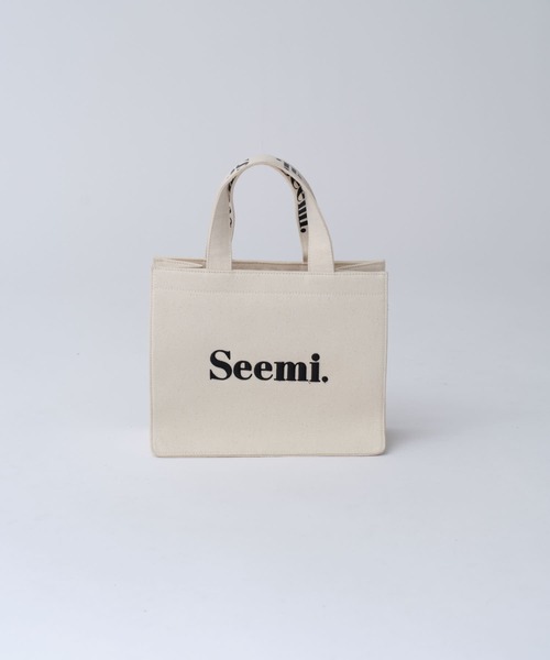 「Seemi. byNICECLAUP」 ハンドバッグ FREE ベージュ レディース_画像8