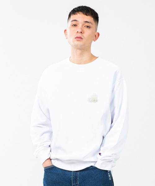 XLARGE（エクストラ ラージ） スウェットカットソー「championコラボ 