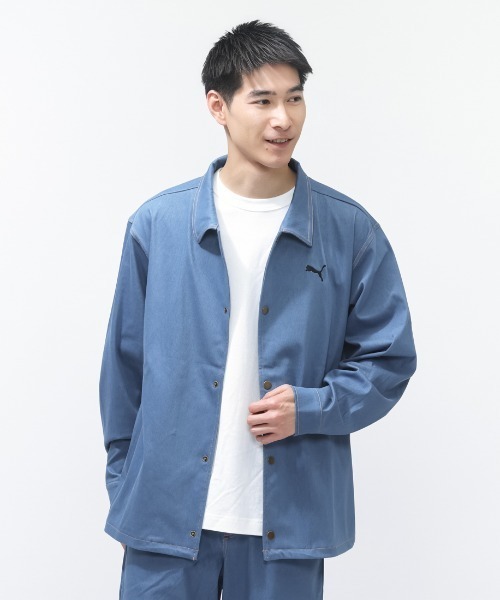未使用に近い‼️GTXデニムコーチジャケット ナイロンインディゴデニム THE NORTH FACE (ザノースフェイス) GTX Denim Coach Jacket / GTX