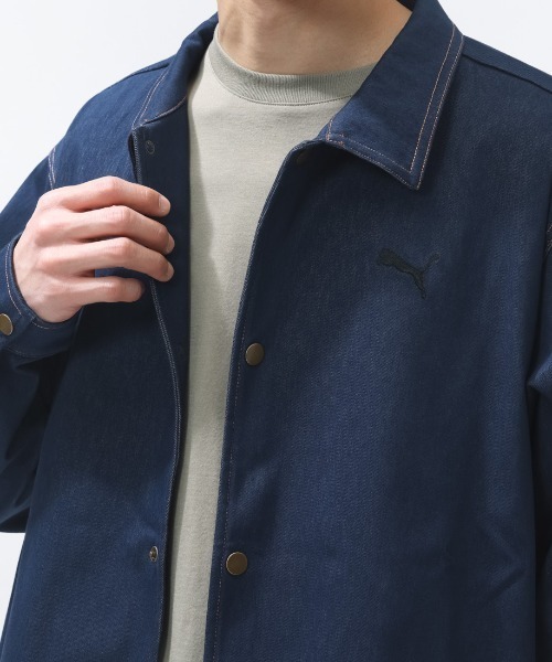 PUMA（プーマ） デニムジャケット gジャン PUMA ESS ELEVATED デニム