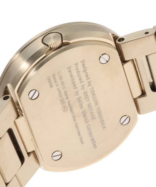 腕時計 Web限定 ISSEY MIYAKE TO NY0N005 Gold レディース メンズの画像