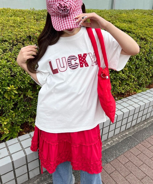 WC tシャツ パッチワークロゴビッグT レディース : ZOZOTOWN Yahoo!店