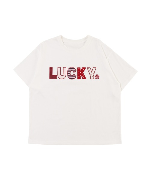 WC tシャツ 半袖 パッチワークロゴビッグT レディース : ZOZOTOWN