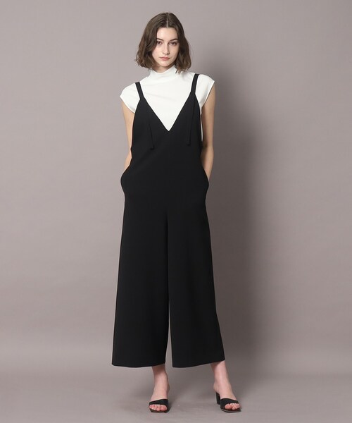 「DRESSTERIOR」 オーバーオール 36 ブラック レディース_画像3