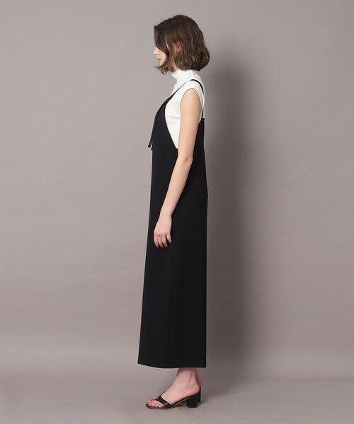 「DRESSTERIOR」 オーバーオール 36 ブラック レディース_画像4