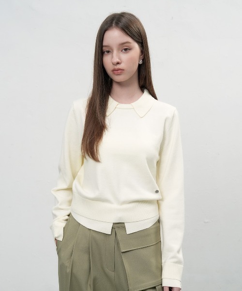 「GENERAL IDEA」 長袖ニット M ブラック レディース_画像7