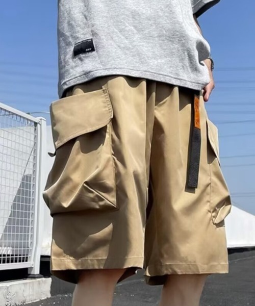 link lot カーゴパンツ 「26春夏新作」ウェビングベルト付き テック