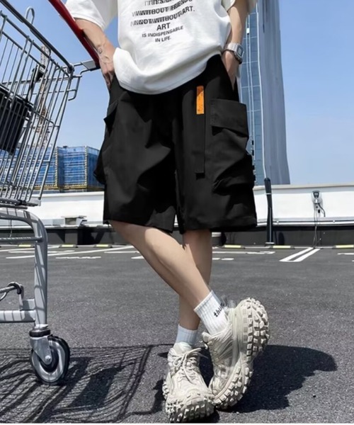 link lot カーゴパンツ 「26春夏新作」ウェビングベルト付き テック