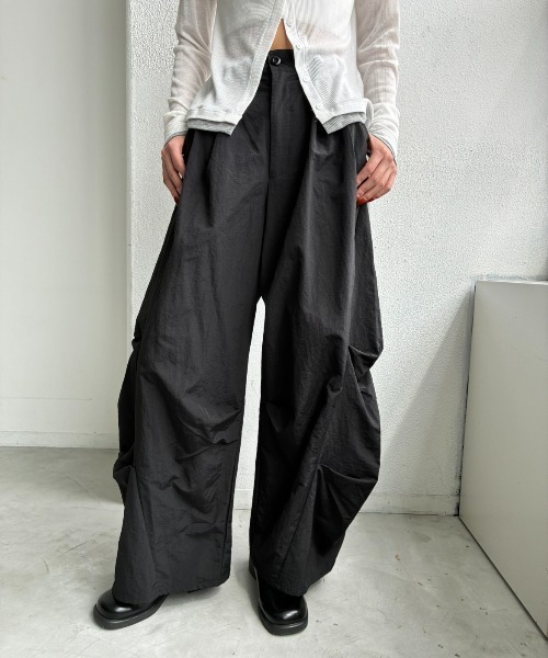 AIC. パンツ コクーンタックワイドパンツ レディース : ZOZOTOWN Yahoo