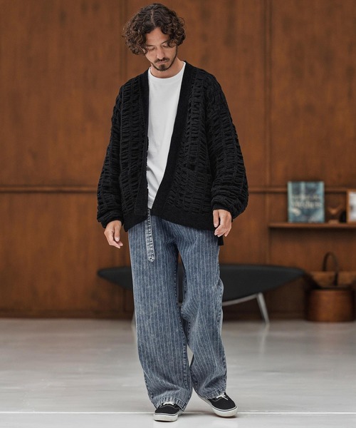 「CAMBIO」 デニムパンツ M ブラック系その他 メンズ_7