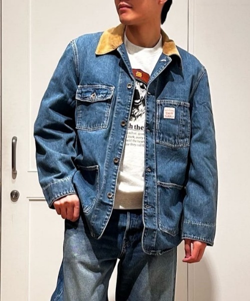 Levi's（リーバイス）ヴィンテージなダック地カバーオール（ワークジャケット） Levi's（リーバイス） カバーオール 「Levi's」クラシック