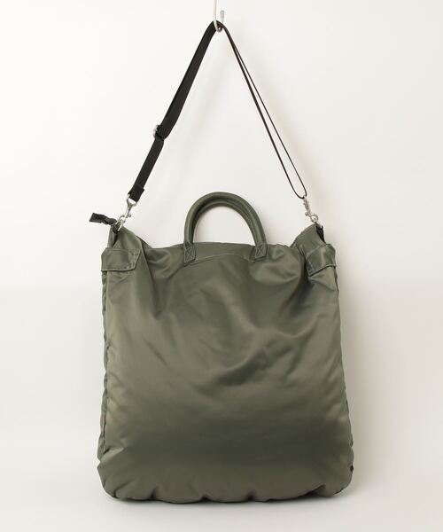 「BEAMS LIGHTS」 2WAYバッグ ONE SIZE オリーブ メンズの画像