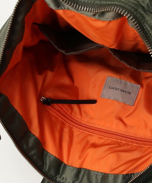 「BEAMS LIGHTS」 2WAYバッグ ONE SIZE オリーブ メンズの画像