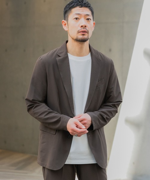 「URBAN RESEARCH ROSSO MEN」 セットアップ LARGE ブラック メンズの画像