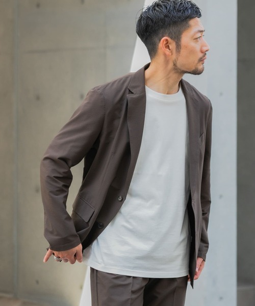 「URBAN RESEARCH ROSSO MEN」 セットアップ LARGE ブラック メンズの画像