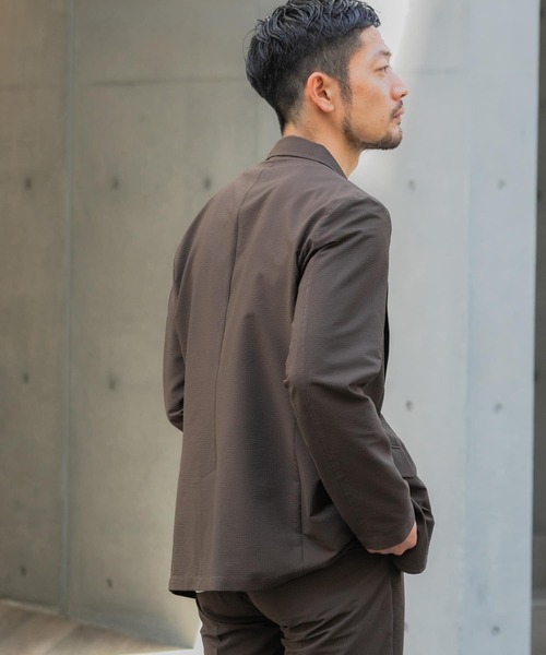 「URBAN RESEARCH ROSSO MEN」 セットアップ LARGE ブラック メンズの画像