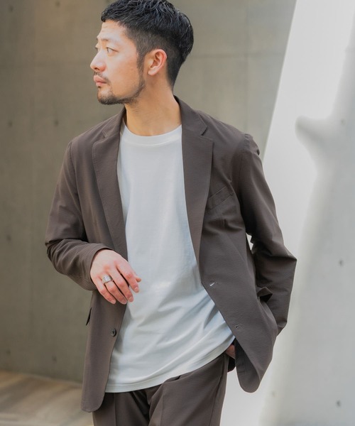 「URBAN RESEARCH ROSSO MEN」 セットアップ LARGE ブラック メンズの画像