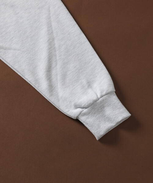 「Jonas Claesson」 スウェットカットソー LARGE チャコールグレー メンズ_画像7