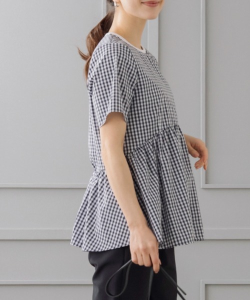 Sono（ソーノ） ブラウス シャツ 半袖 「SONO/ソーノ」ラウディング