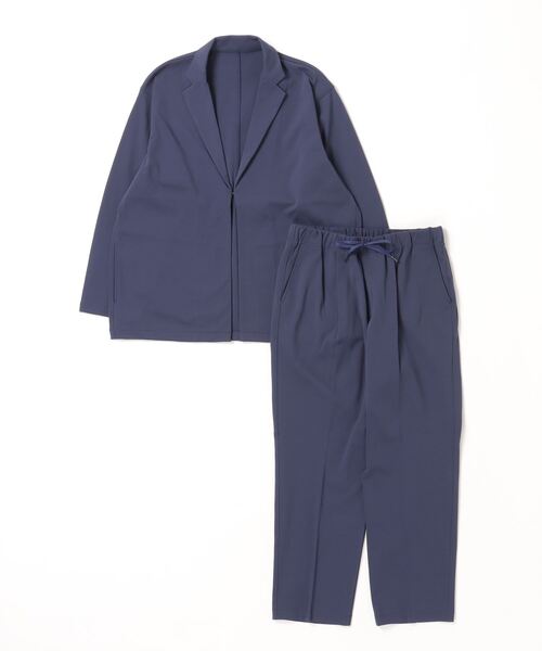BEAMS LIGHTS スーツ セットアップ 濃紺 ネイビー L ストレッチ BEAMS LIGHTS（ビームス ライツ） セットアップ MEDIUM ネイビー