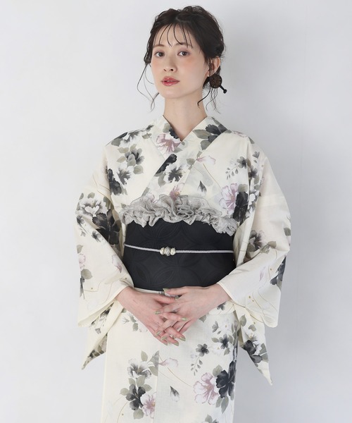 shetila（シェティラ） 浴衣 大人の「涼」浴衣 帯が選べる2点セット