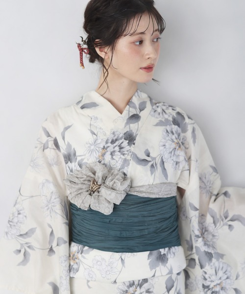 shetila（シェティラ） 浴衣 大人の「涼」浴衣 帯が選べる2点セット