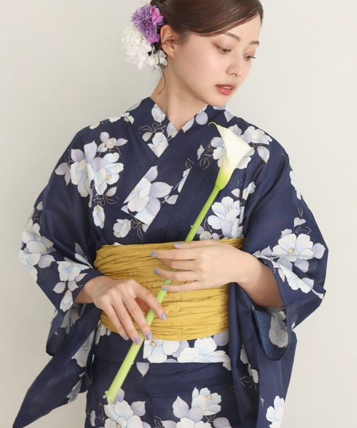 shetila（シェティラ） 浴衣 大人の「涼」浴衣 帯が選べる2点セット
