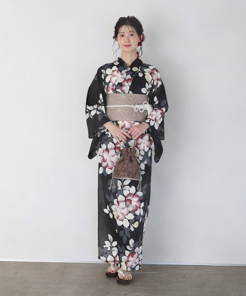 shetila（シェティラ） 浴衣 大人の「涼」浴衣 帯が選べる2点セット