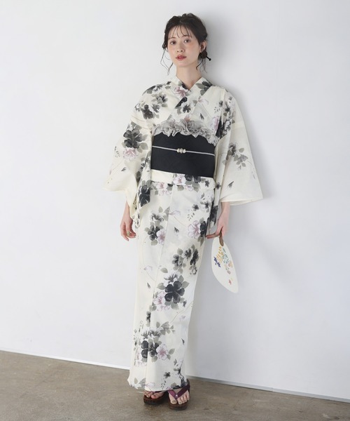 shetila（シェティラ） 浴衣 大人の「涼」浴衣 帯が選べる2点セット
