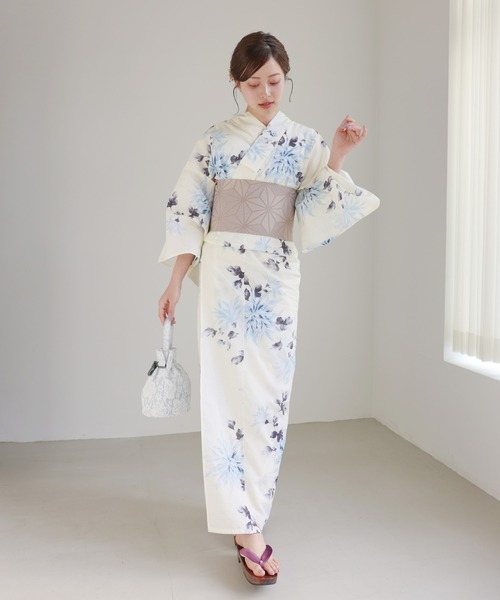 shetila（シェティラ） 浴衣 大人の「涼」浴衣 帯が選べる2点セット