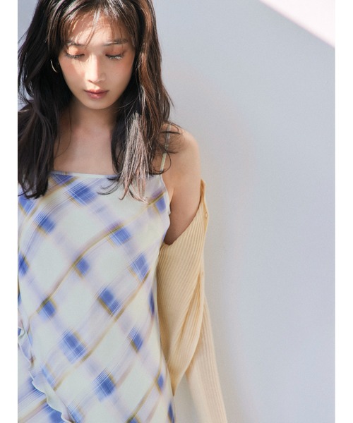 「FRAY I.D」 ニットカーディガン FREE ピンク レディース_画像5