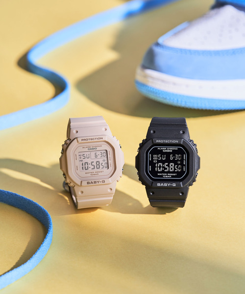 「G-SHOCK」 デジタル腕時計 FREE ブラック レディース_画像2