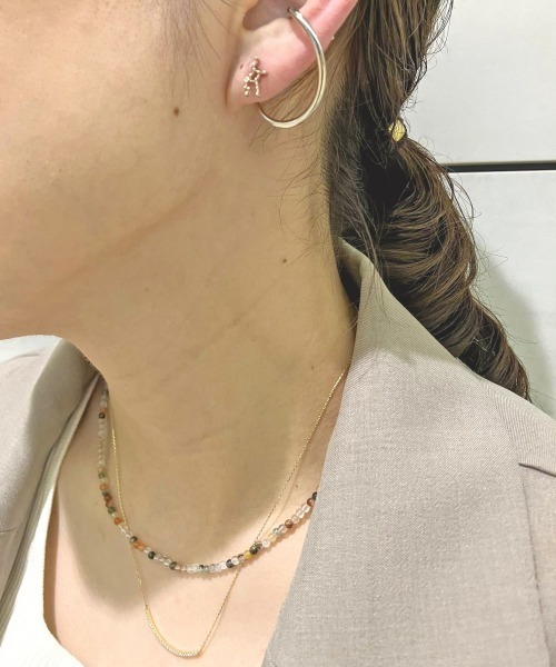 ete（エテ） ピアス 「ゾディアック」 K10YG ダイヤモンド ピアス