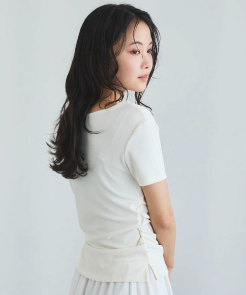 archives（アルシーヴ） tシャツ 「ONかわ」ハーフスリーブクロス