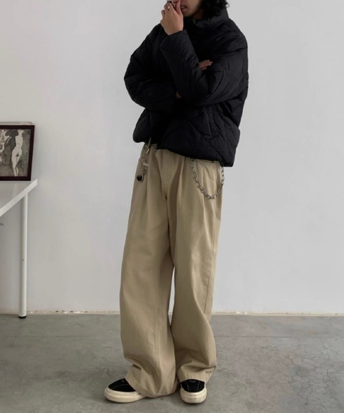 「link lot」 チノパンツ L ベージュ メンズ_画像5