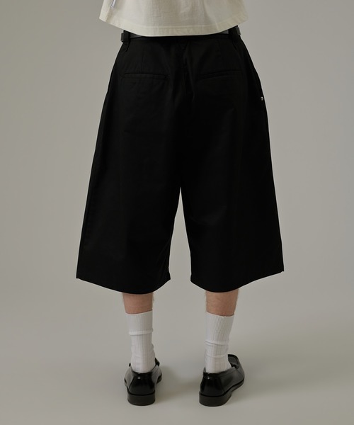 kutir（クティール） ハーフパンツ ワイドパンツ パンツ 2TUCK CHINO