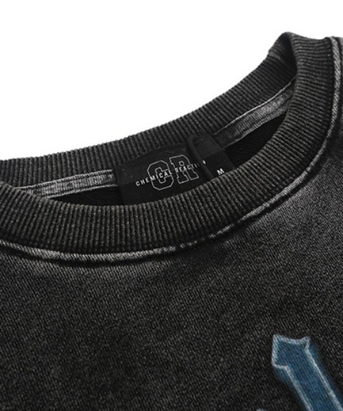 「ARULE」 スウェットカットソー X-LARGE ブラック メンズ_画像6