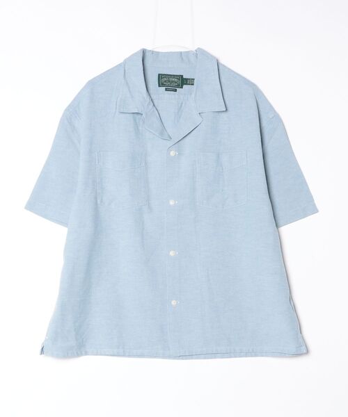 シャツ リラックス フィット オックスフォード キャンプ シャツ メンズの画像