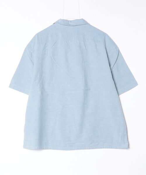 シャツ リラックス フィット オックスフォード キャンプ シャツ メンズの画像