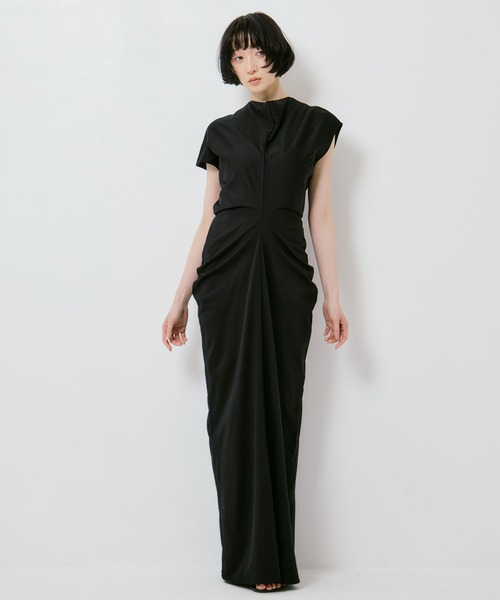 ドレス 「IHNN/イン」WHIFFLING DRESS/ウィフリングドレスの画像