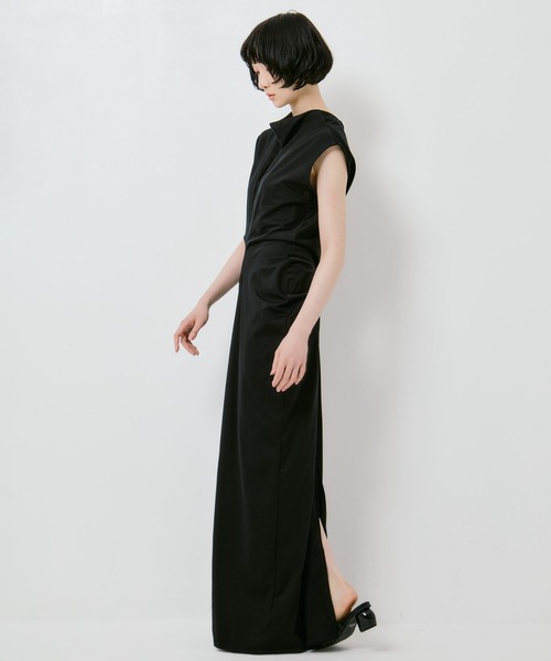 ドレス 「IHNN/イン」WHIFFLING DRESS/ウィフリングドレスの画像