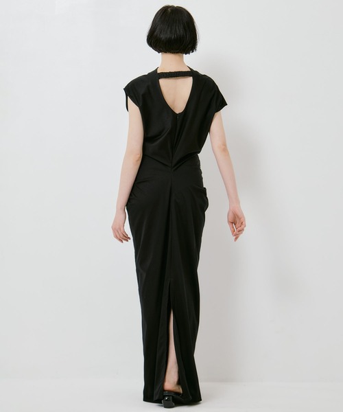 ドレス 「IHNN/イン」WHIFFLING DRESS/ウィフリングドレスの画像
